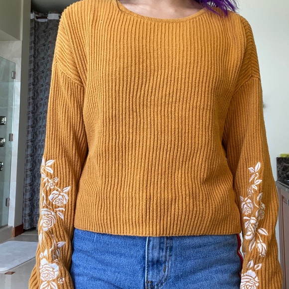 Pacsun/ LA Hearts Embroidered Sweater - Picture 1 of 2